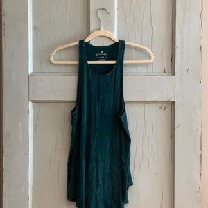 Heathered Green Tank Top